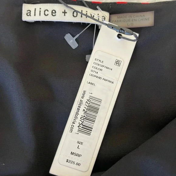 Alice + Olivia Contessa leopard silk camisole - Picture 7 of 7